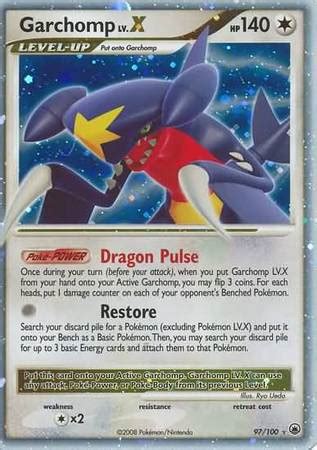 garchomp lv x 97/100|garchomp c lv x price.